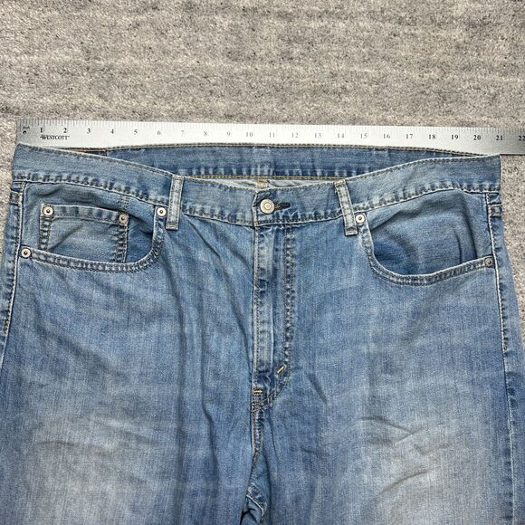 Levis 559 Mens Jeans Straight Leg Regular Fit Denim Lightweight 40x30 - Picture 8 of 10